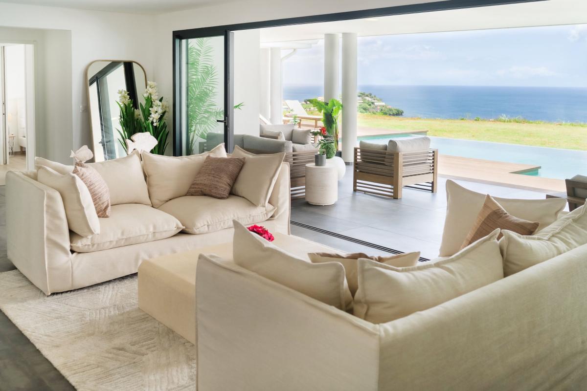 Location villa 4 chambres 8 personnes - salon int 3